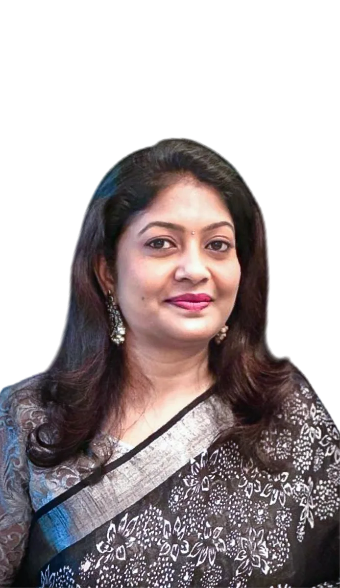 Katherene Anand, artist at ISOAG Gallery, Dubai