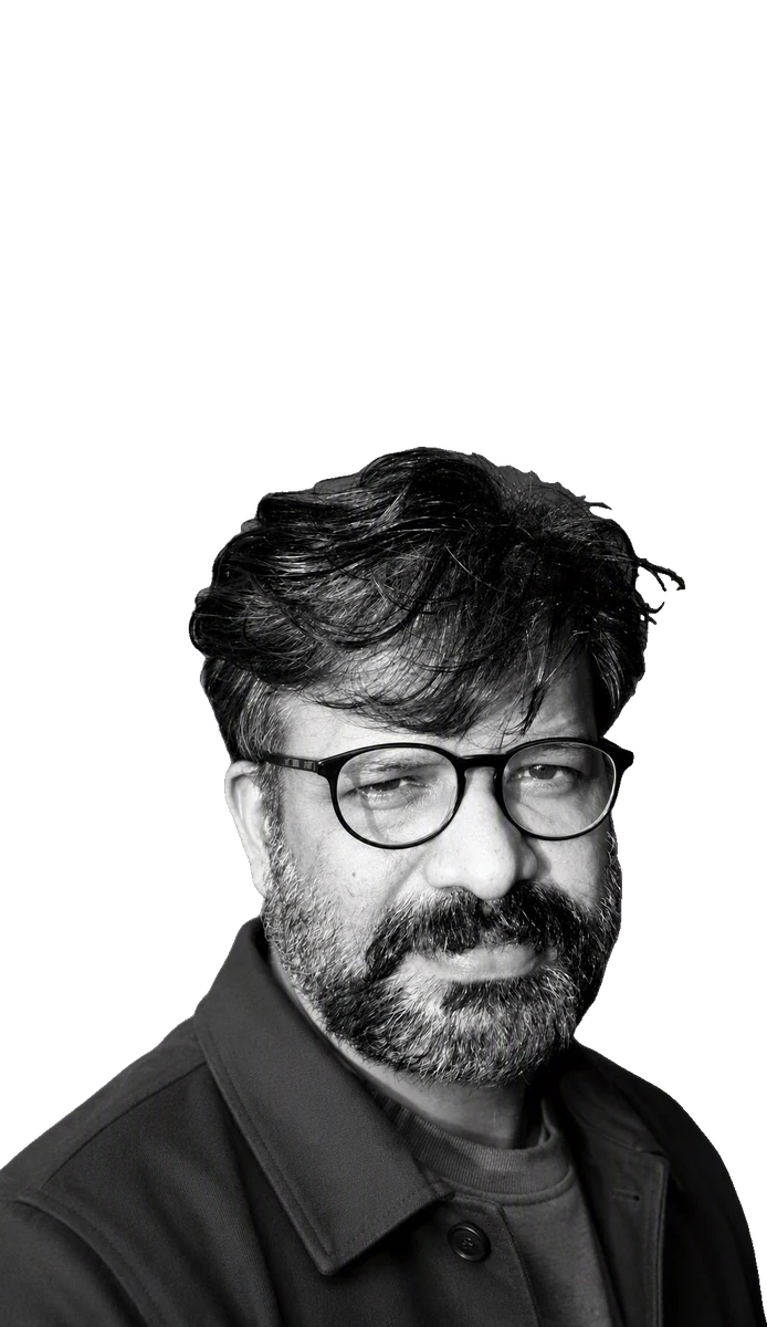 Jayanath K, artist at ISOAG Gallery, Dubai