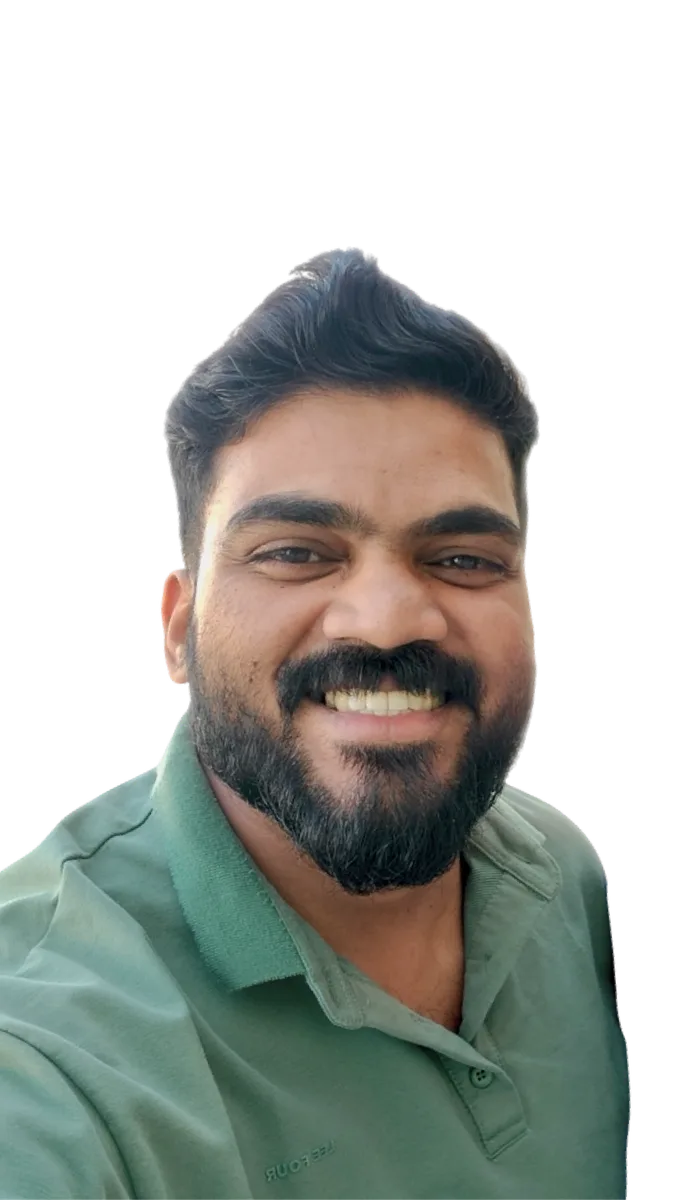 Shafeek Zubair, artist at ISOAG Gallery, Dubai