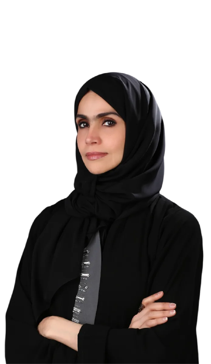 Salama Al Mazrouei, artist at ISOAG Gallery, Dubai