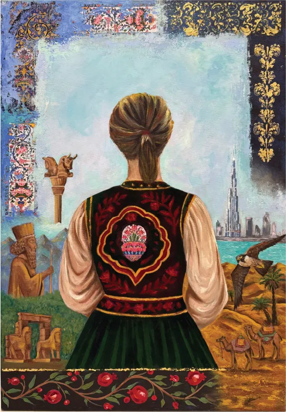 Visions of a Persian woman by Behnaz Zohouri