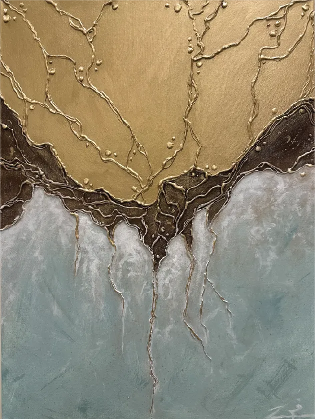 Golden Shores by Farah Alblooshi