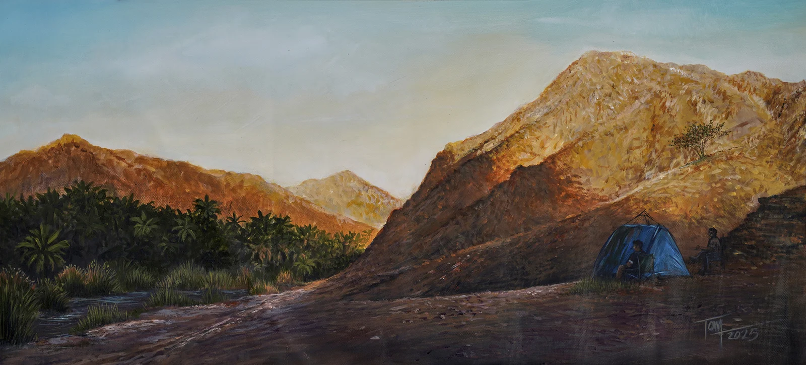 Shawkah Dam Park by Thomas Antony