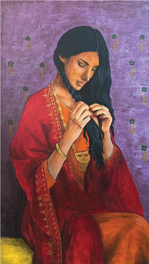 Gold threads by Jameela Bin Salman